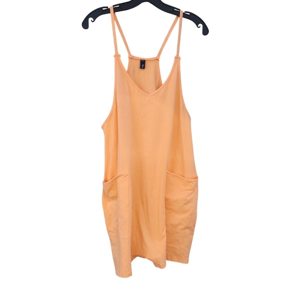 Boho Short One Peice Jumper Orange Beach Neon Soft Slouchy Medium Sporty Summer